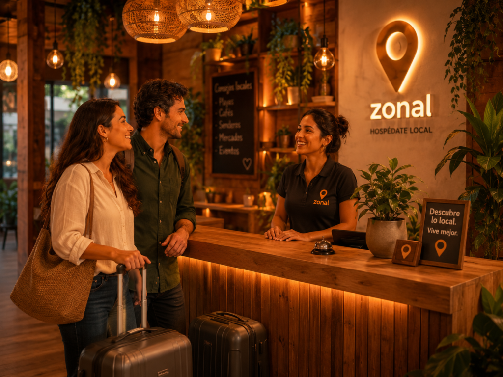 Recepción hotelera Zonal